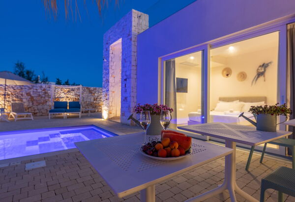 Villa Regina Sul Mare: бассейн, Открытый, Экстерьеры