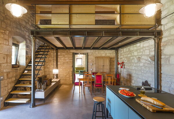 Dimora Spinazzella: Кухня, Столовая