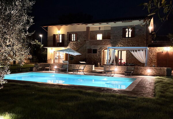 Villa Anna: Außen, Draussen, Garten, Schwimmbad