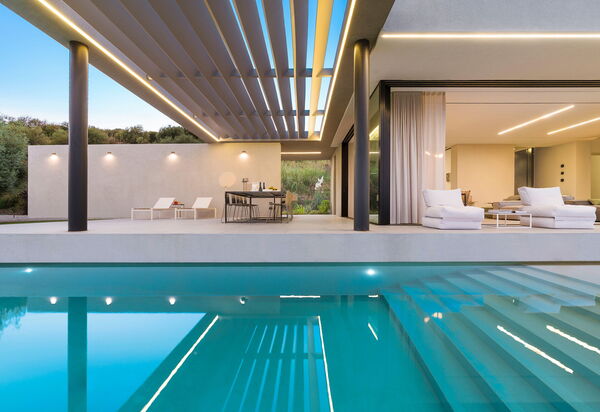 Villa Calypso: бассейн, Открытый, Экстерьеры