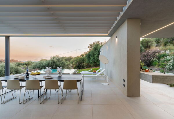 Villa Calypso: Балкон / Терраса / Патио, Открытый, Экстерьеры