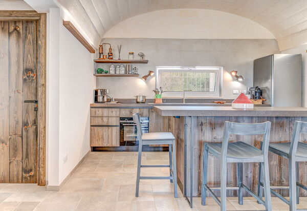 Trulli di Luccio: Esszimmer, Küche