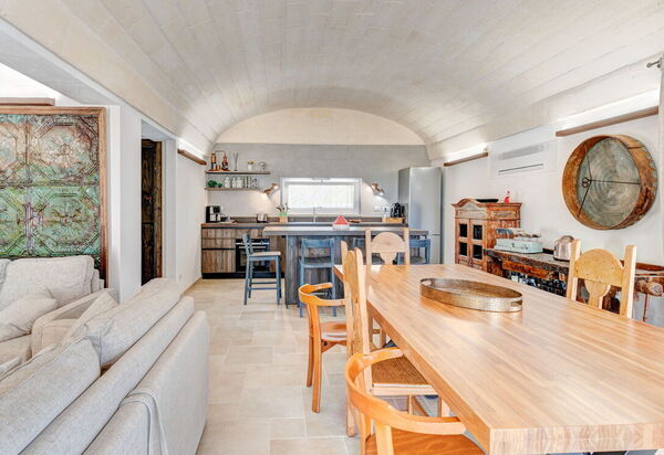 Trulli di Luccio: Esszimmer, Wohnzimmer