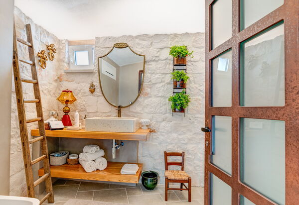 Trulli di Luccio: Bad