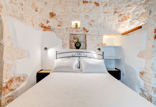 Trulli di Luccio: Schlafzimmer