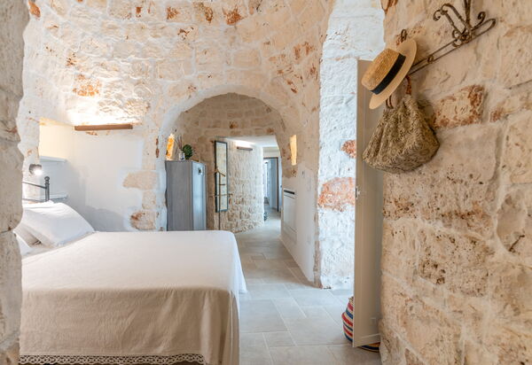 Trulli di Luccio: Schlafzimmer
