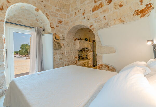 Trulli di Luccio: Schlafzimmer