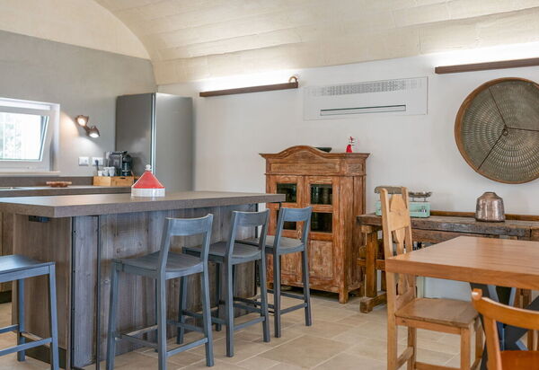 Trulli di Luccio: Esszimmer, Küche