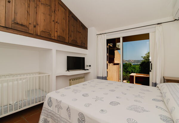 Villa Cala Serena: Спальня