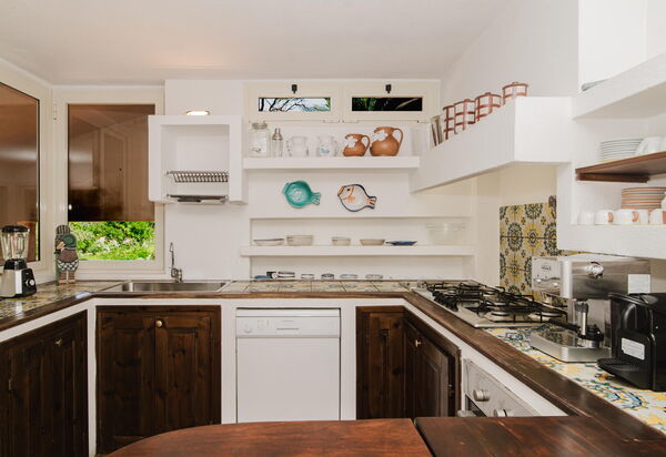 Villa Cala Serena: Кухня