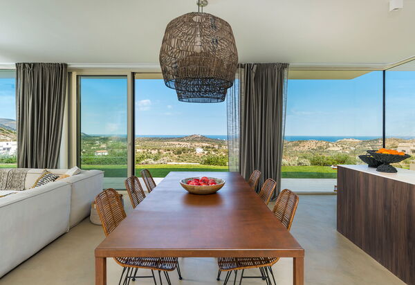 Villa Petite Afrique: Esszimmer