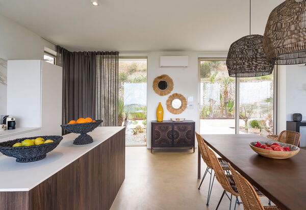 Villa Petite Afrique: Esszimmer