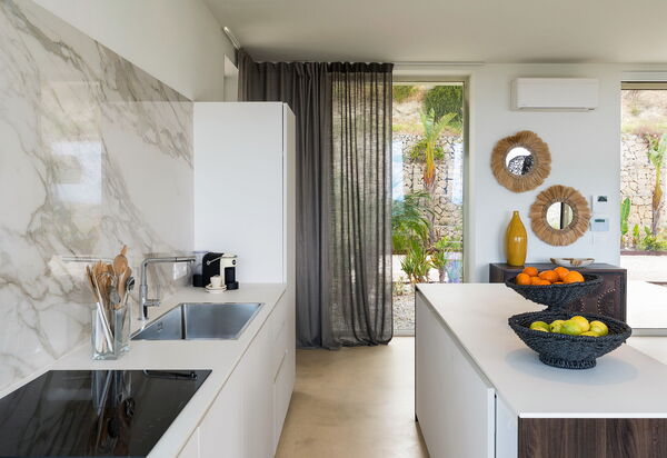 Villa Petite Afrique: Küche