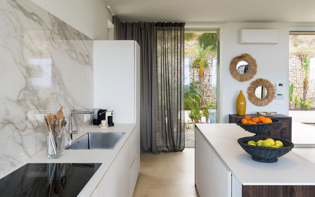 Villa Petite Afrique: Køkken