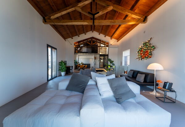 Punta Marina Luxury House: Wohnzimmer