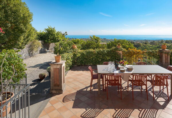 Villa Agrume: Außen, Balkon / Terrasse / Patio, Draussen