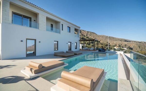 Lofos Horizon Villa: Building Exterior, Outdoor, Pool