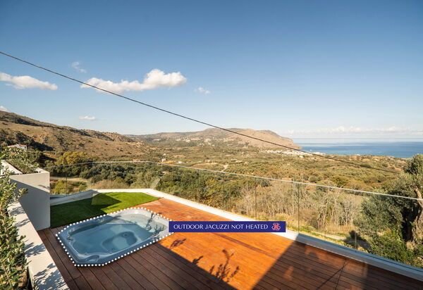 Lofos Horizon Villa: Outdoor, Scenic View, Wellness