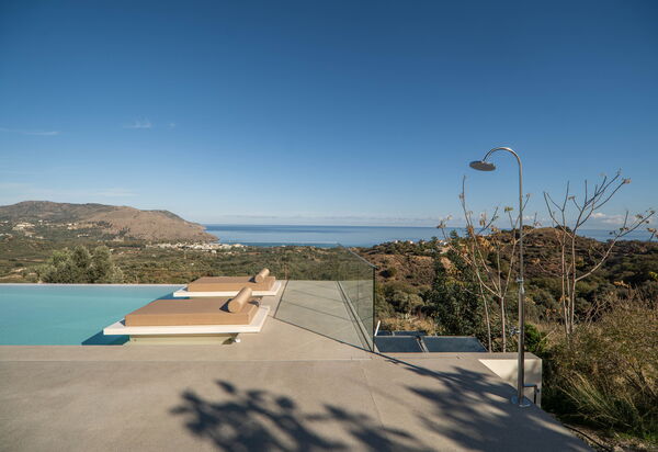 Lofos Horizon Villa: Building Exterior, Outdoor, Pool