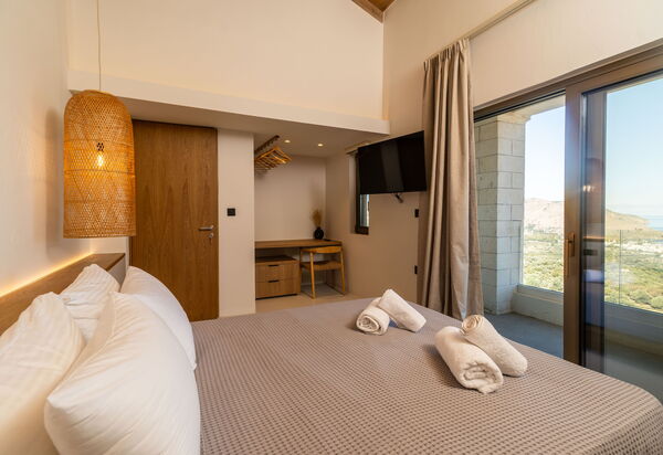 Lofos Horizon Villa: Bedroom