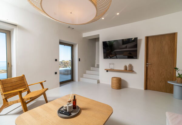 Lofos Horizon Villa: Stue