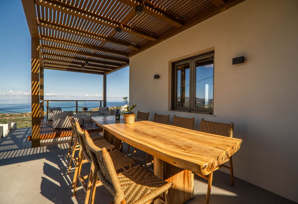 Lofos Horizon Villa: Balcony / Terrace / Patio, Building Exterior, Outdoor