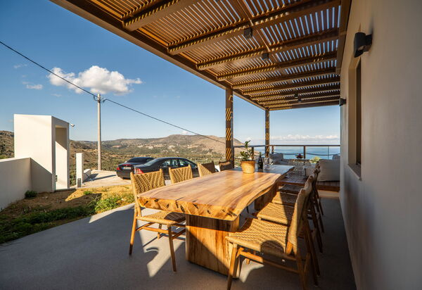 Lofos Horizon Villa: Balcony / Terrace / Patio, Building Exterior, Outdoor