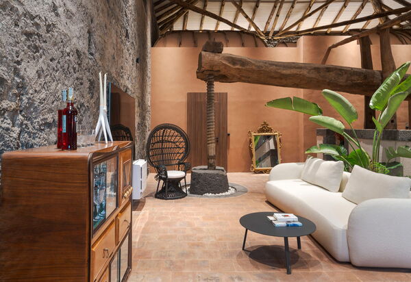 Muna Retreat: Wohnzimmer, Zimmerdetails