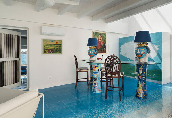 Montalbano Suite: Cuisine, Salon