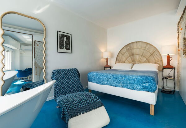 Montalbano Suite: chambre à coucher