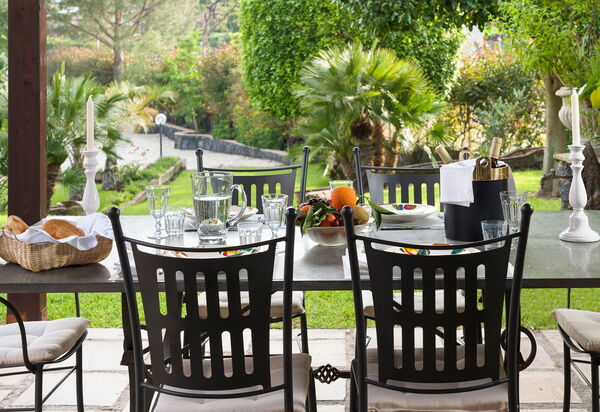 Villa Saracina: Außen, Balkon / Terrasse / Patio, Draussen, Garten