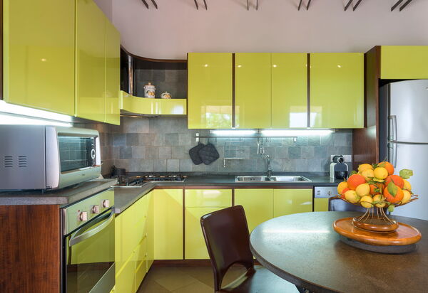 Villa Saracina: Küche