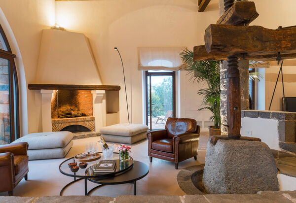 Villa Continella: Stue