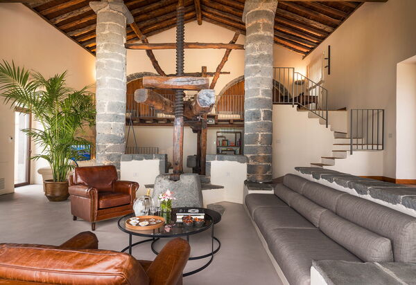 Villa Continella: Stue