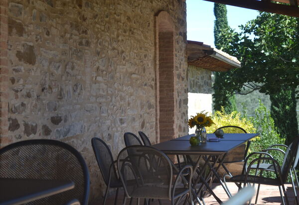 Podere Peteglia: Balcon / Terrasse / Patio, Extérieur, Extérieurs