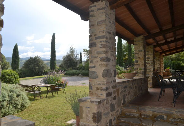 Podere Peteglia: Balcon / Terrasse / Patio, Extérieur, Extérieurs, Jardin