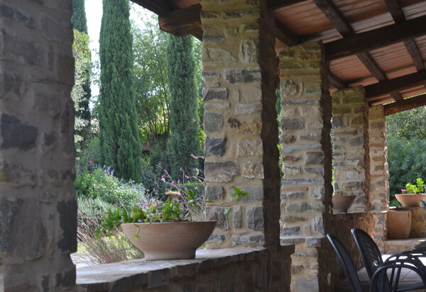 Podere Peteglia: Balcon / Terrasse / Patio, Extérieur, Extérieurs