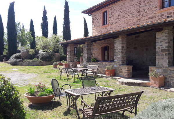 Podere Peteglia: Balcon / Terrasse / Patio, Extérieur, Extérieurs, Jardin
