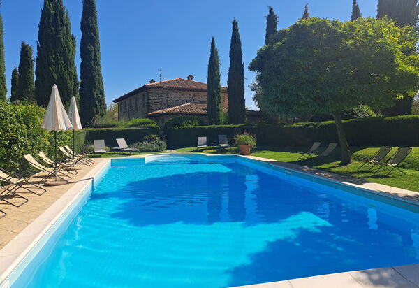 Podere Peteglia: bassin, Extérieur, Extérieurs, Jardin