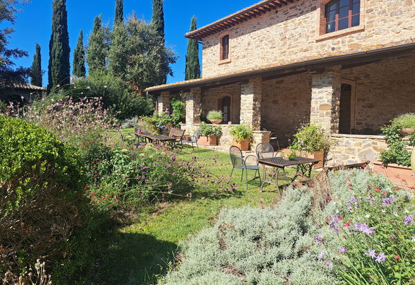 Podere Peteglia: Extérieur, Extérieurs, Jardin