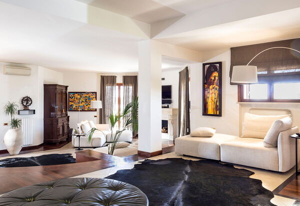 Villa Profumo D'Oriente: Гостиная