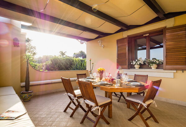 Villa Profumo D'Oriente: Балкон / Терраса / Патио, Открытый, Экстерьеры