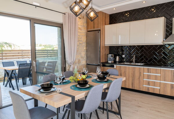 Villa Olympia: Frokostlokale, Køkken