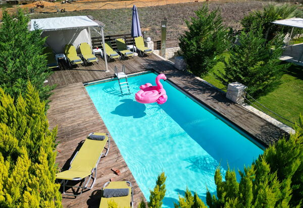 Villa Olympia: pool, Udendørs, Udvendige