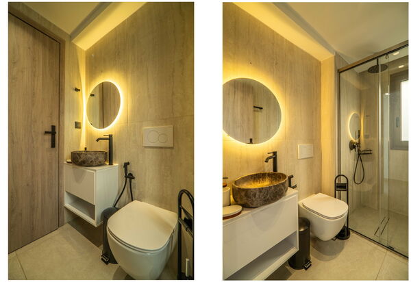 Villa Vasilissa: Bathroom