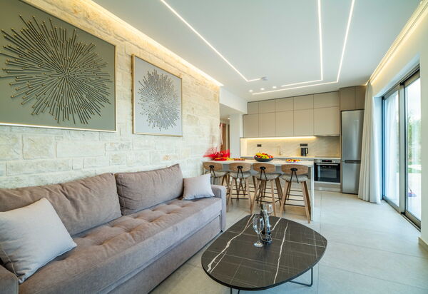 Villa Vasilissa: Living Room