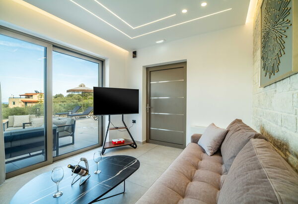 Villa Vasilissa: Living Room