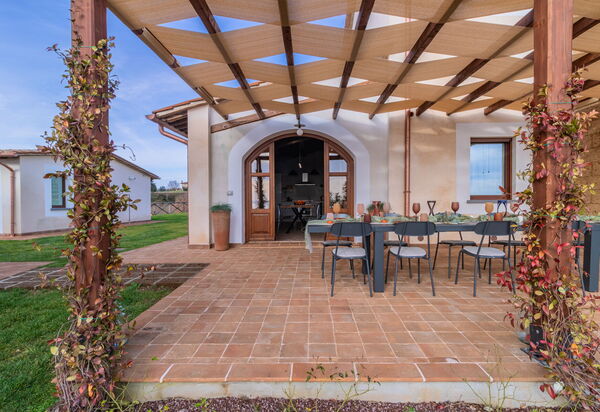 Tenuta Poggio Guiano: Außen, Balkon / Terrasse / Patio, Draussen, Garten