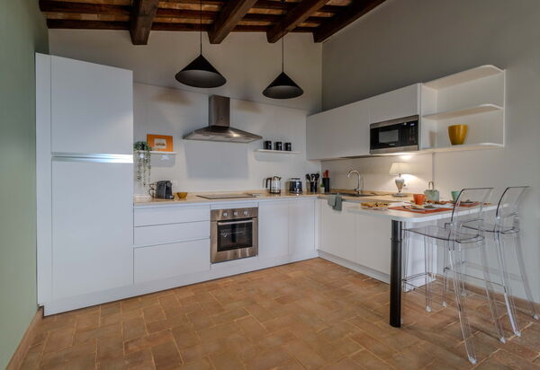 Tenuta Poggio Guiano: Gemeinschaftsraum, Küche