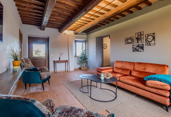 Tenuta Poggio Guiano: Wohnzimmer